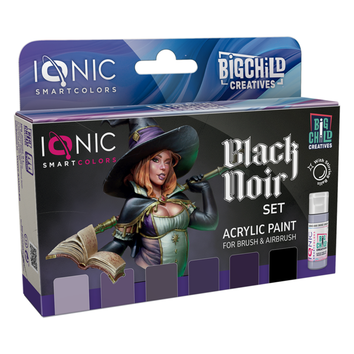 IONIC Set Negro Oscuro