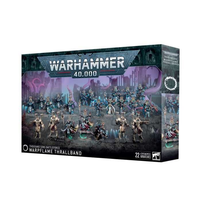 Pack: Fuerza de batalla: Banda de esclavos Fuegobrujo de los Mil Hijos + Codex