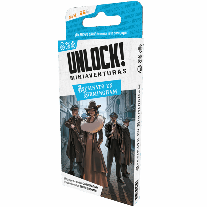 Unlock! Miniaventuras Asesinato en Birmingham