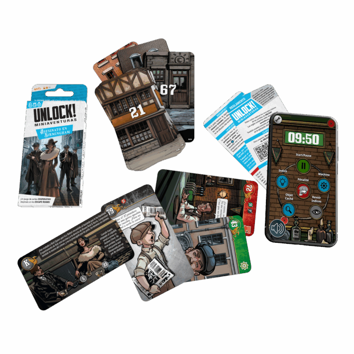 Unlock! Miniaventuras Asesinato en Birmingham - Imagen 3