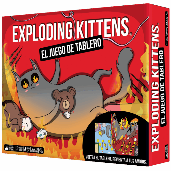 Exploding Kittens: el juego de tablero