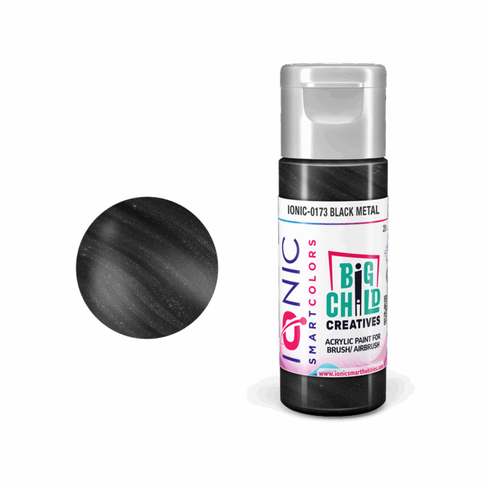 IONIC Metal Negro 20 ml.