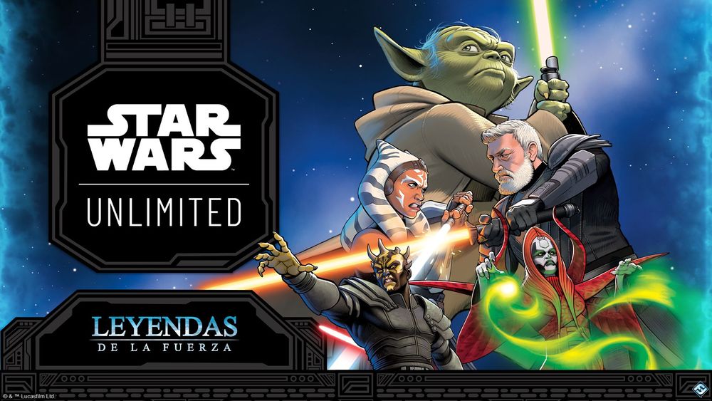 Presentación - Star Wars Unlimited - Leyendas de la Fuerza