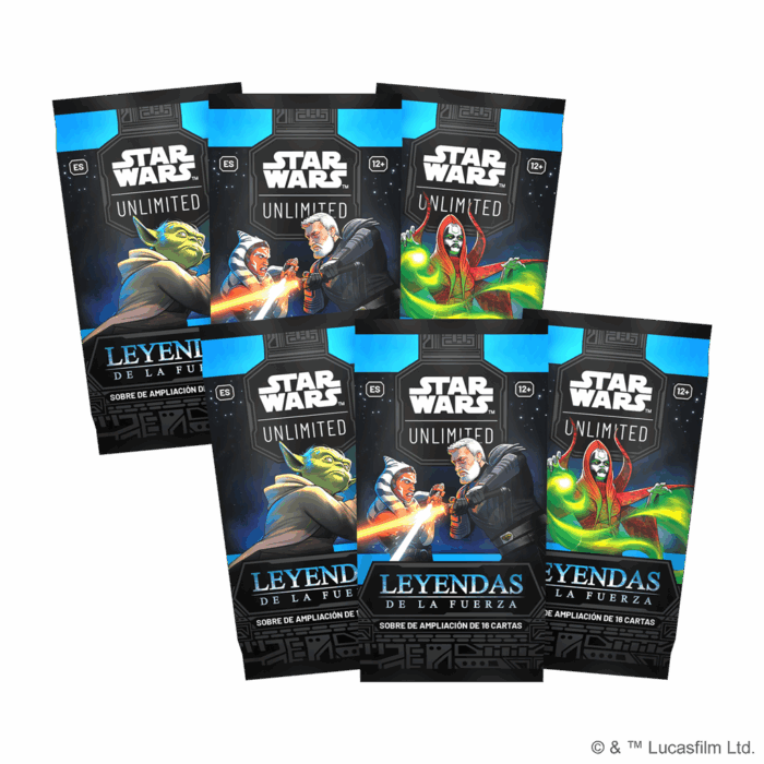 Star Wars Unlimited: Leyendas de la Fuerza. Caja de presentación - Imagen 2