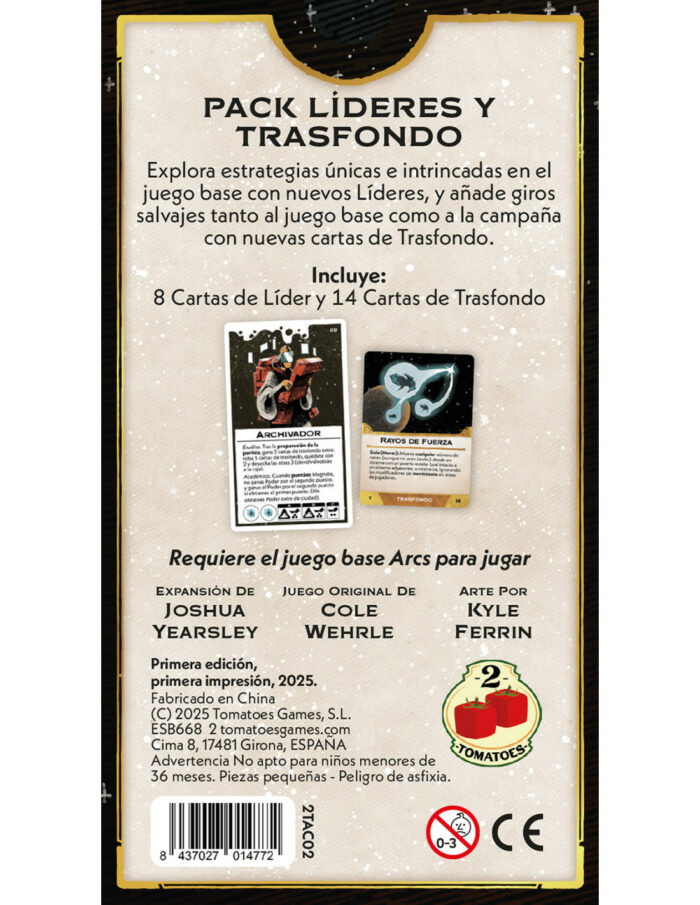 Arcs: Líderes y Trasfondo - Imagen 4