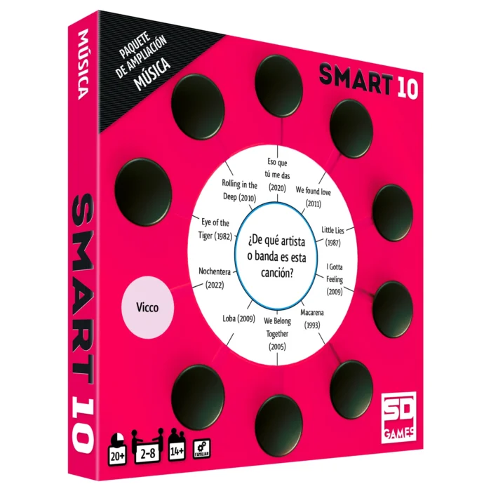 SMART 10 Música. Paquete de Ampliación