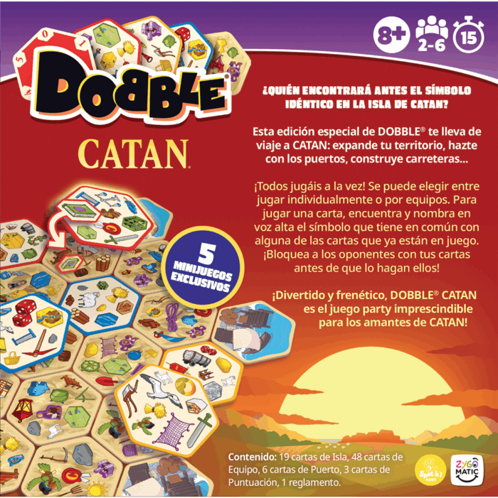 Dobble Catan - Imagen 2