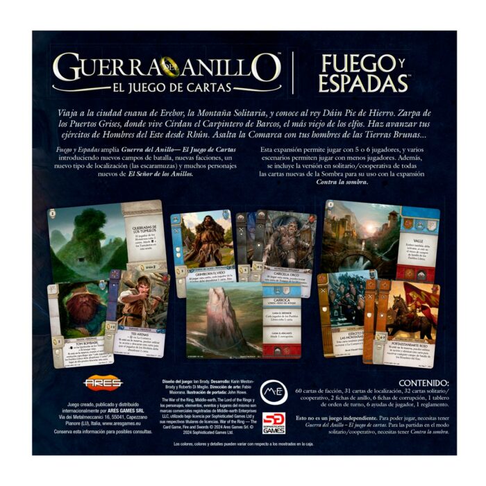 Guerra del Anillo - El Juego de Cartas: Fuego y Espadas - Imagen 2