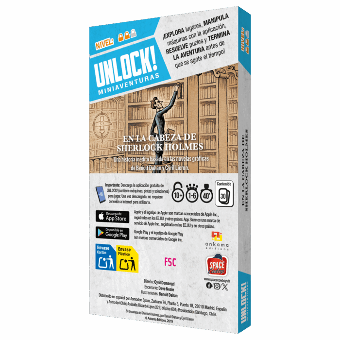 Unlock! Mini En la cabeza de Sherlock Holmes - Imagen 2