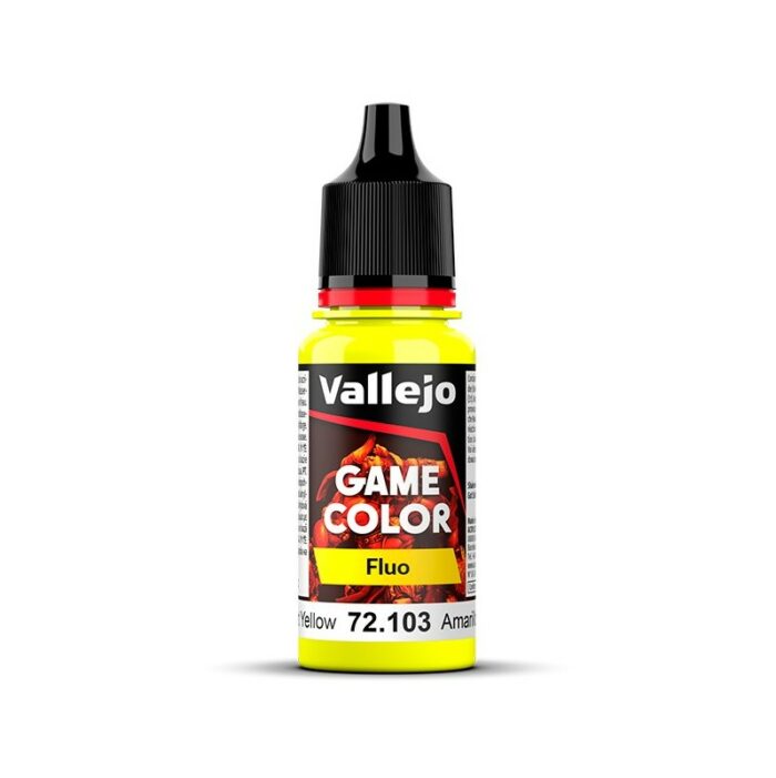 Vallejo Game Color Amarillo Fluorescente 18 ml