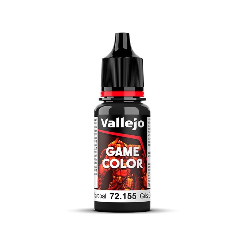 Vallejo Game Color Gris Carbón 18 ml