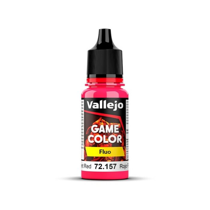 Vallejo Game Color Rojo Fluorescente 18 ml