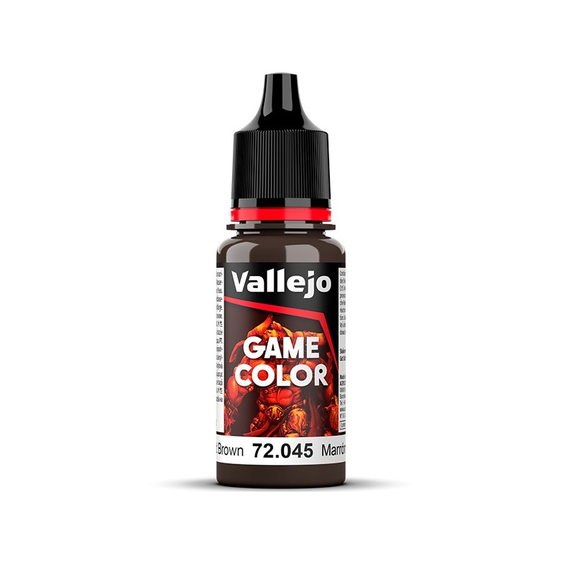 Vallejo Game Color Marrón Carbonizado 18 ml