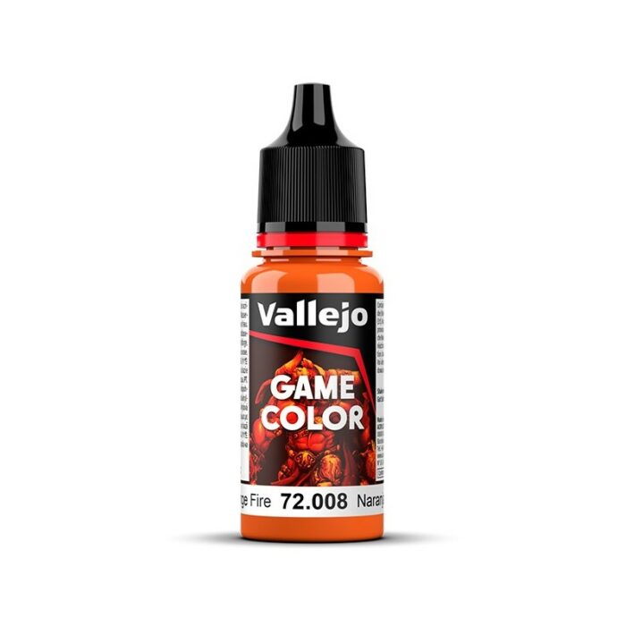 Vallejo Game Color Naranja Fuego 18 ml