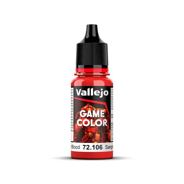 Vallejo Game Color Sangre Escarlata 18 ml