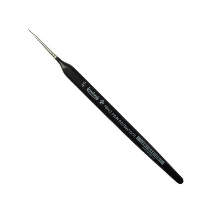 Pincel Dismoer Marta Roja Triangular 3/0