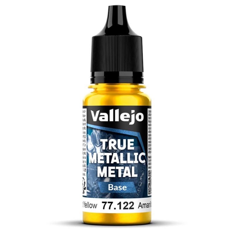 Vallejo TMM Base 122 Amarillo Radiante 18ml