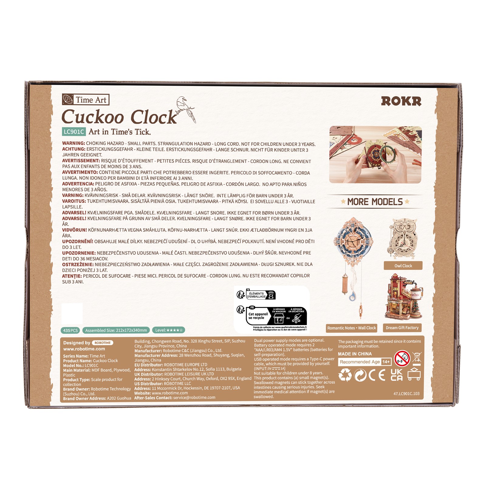 Cuckoo Clock Mechanical - Imagen 4