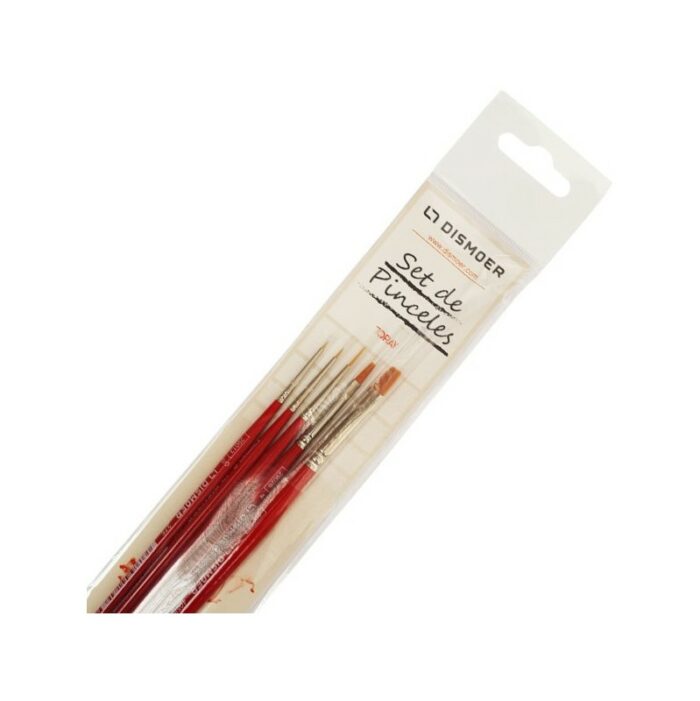 Set 5 Pinceles Dismoer Toray